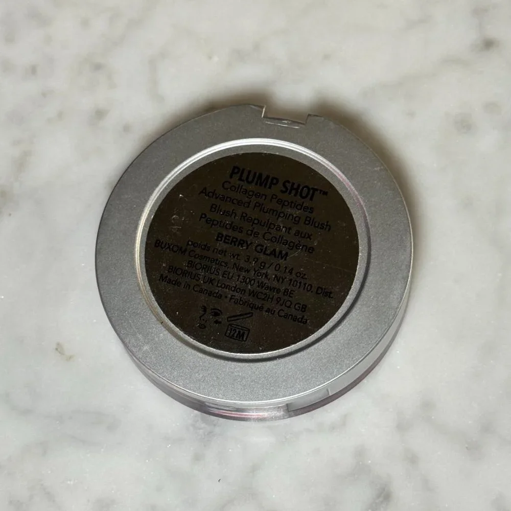 Buxom Plump Shot Peptide Plumping Cream Blush | Berry Glam (rich berry plum) - Picture 5 of 8